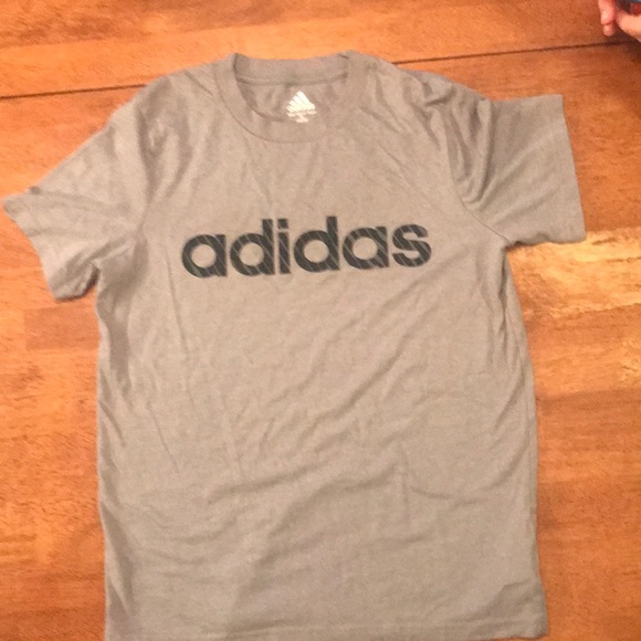 adidas Other - Boys adidas gray tee medium 10/12
